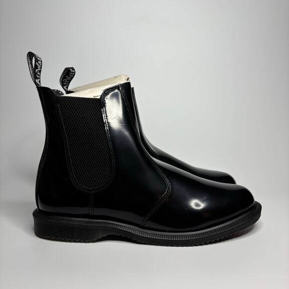 Dr. Martens Flora Women's Smooth Leather Chelsea Boots in Black - Picture 5 of 11